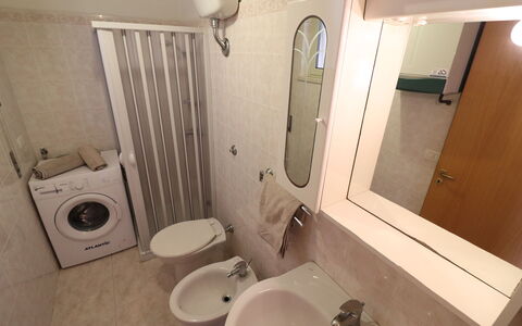 Marta: Flooring, Floor, Plumbing Fixture, Interior Design, Bathroom, Room, Toilet, Plumbing, Sink, Bathroom Sink
