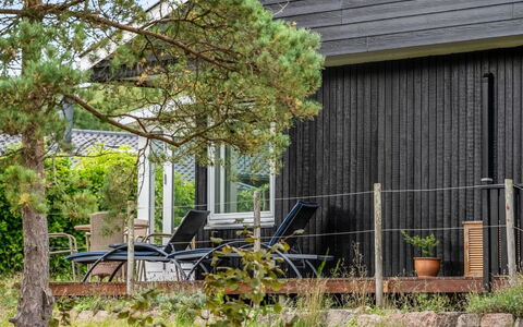 Aischa - 1.5Km from the Sea: Wood, Cottage, Siding, Shade, Porch, Garden, Backyard, Garden Buildings, Hardwood, Yard