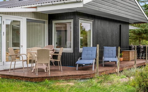 Aischa - 1.5Km from the Sea: Wood, House, Porch, Home, Cottage, Roof, Architecture, Siding, Door
