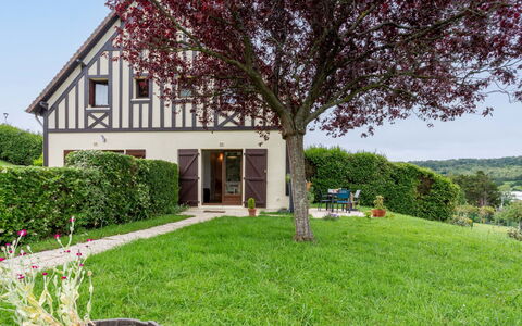 Les Ducs de Normandie: Resort, Swimming Pool, Estate, Shade, Landscaping, Eco Hotel, Hotel, Villa