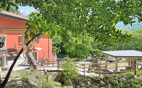 Sorico Albonico 697: Resort, Swimming Pool, Estate, Shade, Landscaping, Eco Hotel, Hotel, Villa
