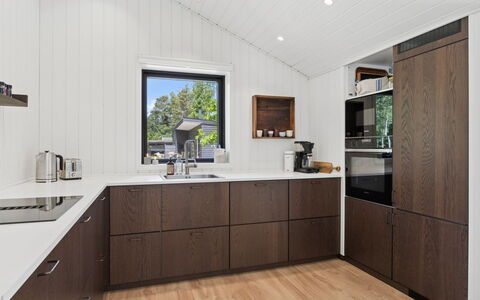 Ion - 750M from the Sea: Flooring, Wood, Countertop, Furniture, Interior Design, Cabinetry, Ceiling, Floor, Kitchen, Wood Flooring