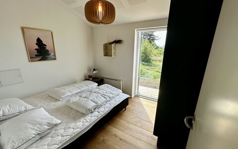 Theodora - 600M from the Sea: Wall, Bedroom, Interior Design, Bed, Wood, Floor, Furniture, Flooring, Bed Sheet, Ceiling