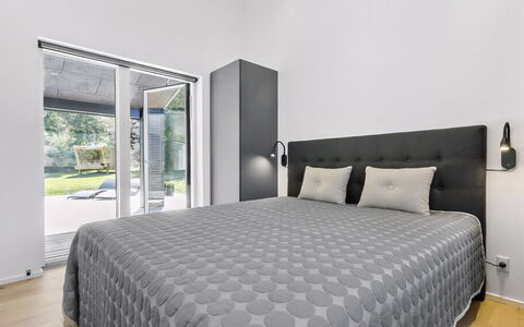 Theodora - 600M from the Sea: Bed, Bedroom, Interior Design, Furniture, Flooring, Bedding, Bed Sheet, Floor, Linens, Ceiling