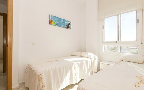 Luma: Wood, Interior Design, Floor, Ceiling, Flooring, Furniture, Apartment, Bedroom, Bed, Room