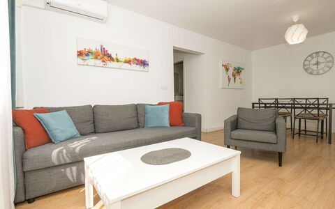 Buleria: Furniture, Interior Design, Flooring, Couch, Floor, Wood, Table, Living Room, Room, Apartment