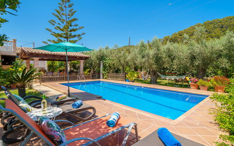 Cas Pobler: Resort, Swimming Pool, Eco Hotel, Outdoor Furniture, Leisure, Garden, Hacienda, Landscaping, Estate, Shade
