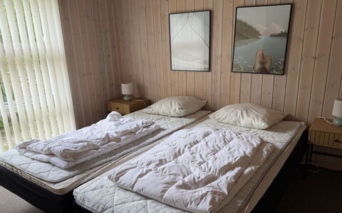 Eikka - from the Sea: Bedroom, Bed, Wood, Bed Sheet, Furniture, Floor, Bedding, Textile, Flooring, Linens