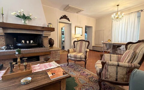 La Dimora del Leone: Furniture, Interior Design, Flooring, Wood, Table, Floor, Chair, Room, Living Room, Lighting