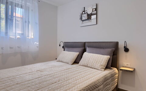 Pula 192: Bed, Furniture, Bedroom, Bedding, Interior Design, Bed Sheet, Linens, Room, Floor, Home