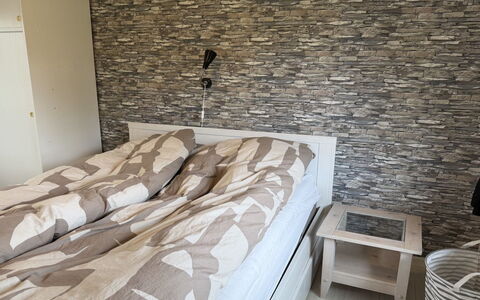 Melisande - from the Sea: Wall, Flooring, Wood, Floor, Interior Design, Bedroom, Furniture, Room, Bed, Linens