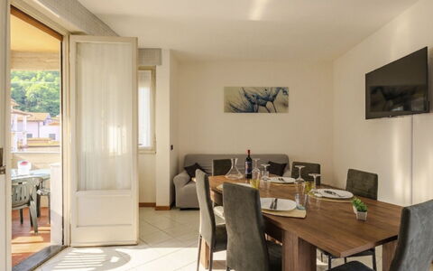 Casa Betulla: Interior Design, Flooring, Floor, Ceiling, Apartment, Shade, Chair, Light Fixture, Lamp, Houseplant