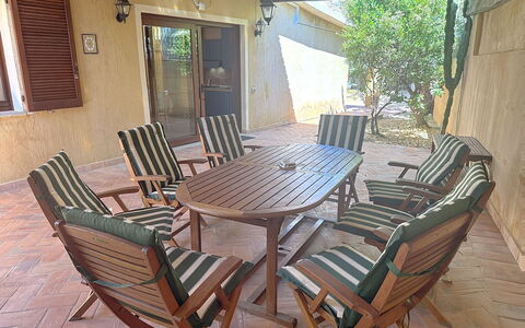 Villa del Mare: Interior Design, Flooring, Floor, Ceiling, Apartment, Shade, Chair, Light Fixture, Lamp, Houseplant