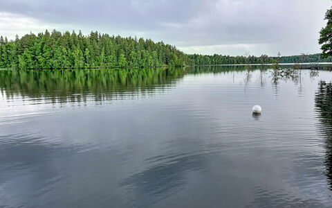 Sjöarpstugan: Sky, Water Resources, Water, Body Of Water, Cloud, Nature, Waterway, Watercourse