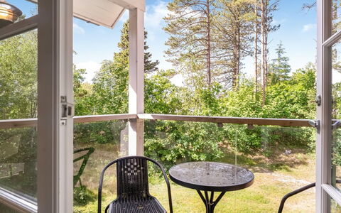 Stanko - 300M from the Sea: Interior Design, Furniture, Chair, Porch, Glass, Wood Stain, Shade, Hardwood, Balcony, Deck