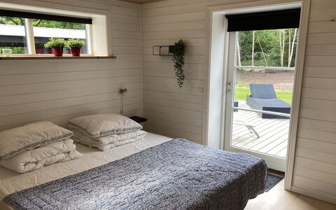 Stanko - 300M from the Sea: Wood, Flooring, Floor, Hardwood, Wood Stain, Bedroom, Plank, Bed, Bed Frame, Bedding