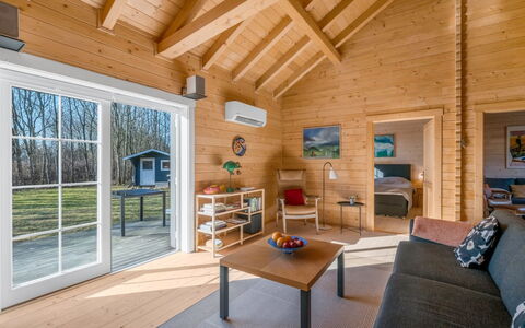 Taija - 200M to the Fjord: Wood, Home, Cottage, Door, Log Cabin, Ceiling, Garden Buildings, Siding, Shed, Hardwood