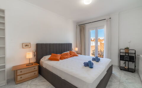 Magrana Pool House: Furniture, Wood, Interior Design, Floor, Flooring, Bedroom, Room, Apartment, Home, Bed