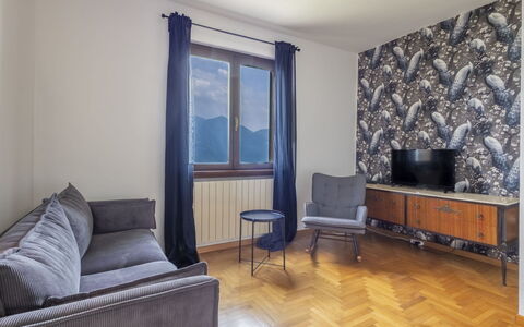 Ortigara Terrace View: Interior Design, Furniture, Flooring, Floor, Ceiling, Lighting, Home, Room, Apartment, Living Room