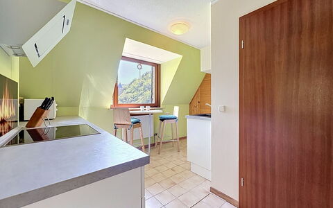 Schömbs: Interior Design, Flooring, Wood, Ceiling, Floor, Room, Furniture, Kitchen, Cabinetry, Attic