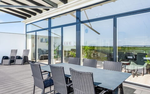 Jorkin - 150M from the Sea: Roof, House, Home, Cottage, Door, Siding, Deck, Porch, Plank, Hardwood