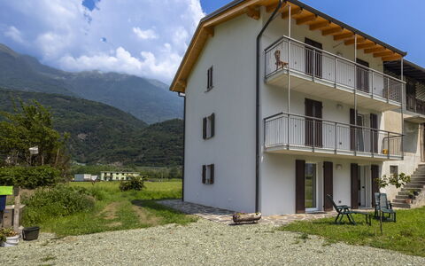 Isola Verde Garden Home: Architecture, Hill, Home, House, Land Lot, Human Settlement, Rural Area, Cottage, Mountain Range, Balcony