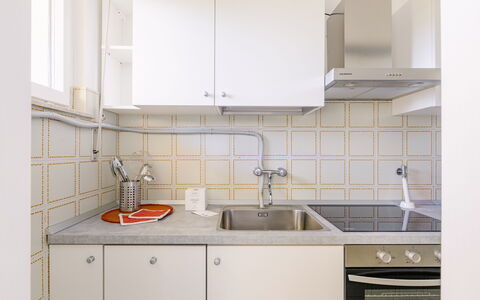 Casabianca: Kitchen, Countertop, Interior Design, Flooring, Kitchen Sink, Kitchen Appliance, Cabinetry, Sink, Plumbing Fixture, Floor
