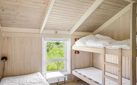 Glennie - 500M from the Sea: Wood, Bedroom, Bed, Bunk Bed, Ceiling, Floor, Interior Design, Flooring, Bed Frame, Furniture