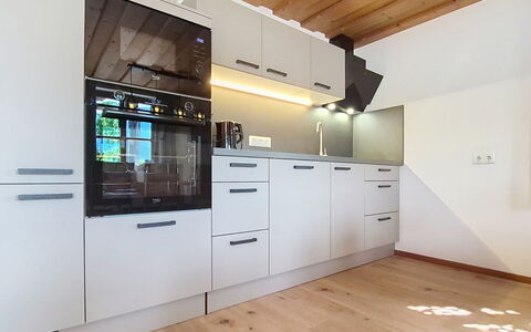Hoamat Stadlfeld: Kitchen, Kitchen Appliance, Countertop, Flooring, Interior Design, Major Appliance, Cabinetry, Wood, Floor, Home Appliance