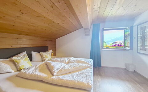 Holzegger: Interior Design, Home, Ceiling, Room, Bedroom, Hotel, Wood Flooring, Hardwood, Bed, Bedding