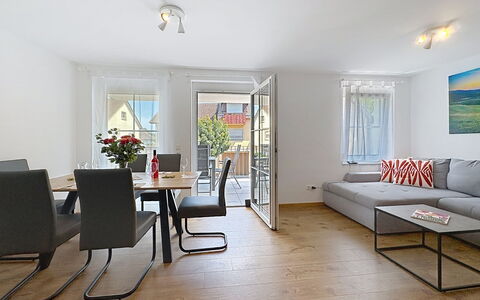Endingen am Kaiserstuhl 100: Furniture, Interior Design, Flooring, Floor, Couch, Wood, Table, Room, Wood Flooring, Living Room