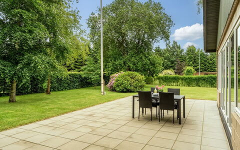 Adisl - 300M to the Fjord: Flooring, Floor, Land Lot, Shade, Garden, Chair, Landscaping, Lawn, Yard, Outdoor Furniture