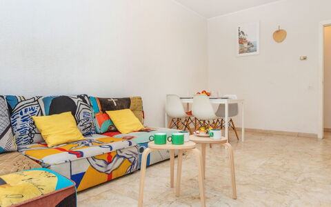 Ribera: Furniture, Interior Design, Flooring, Floor, Yellow, Room, Couch, Apartment, Living Room, Home