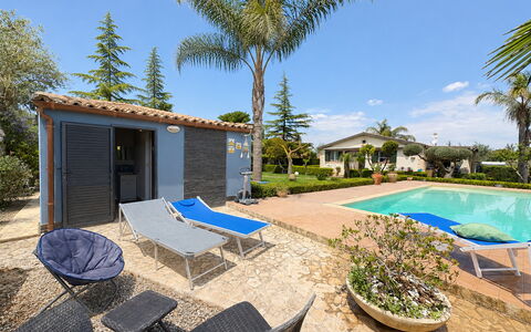 Villa Simona: Swimming Pool, Resort, Eco Hotel, Shade, Estate, Hacienda, Landscaping, Villa, Hotel