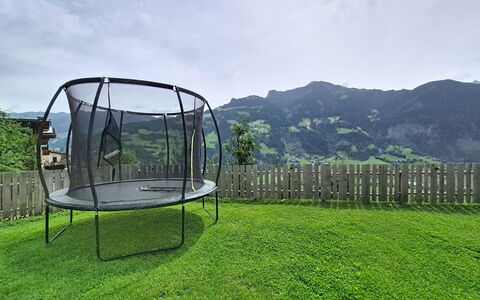 Buchauer: Trampoline, Trampolining--Equipment And Supplies, Garden, Lawn, Net, Shade, Yard, Park, Backyard