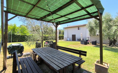 Scarlino 35: Shade, Canopy, Outdoor Structure, Gazebo, Pavilion, Garden, Leisure, Backyard, Outdoor Furniture, Pergola