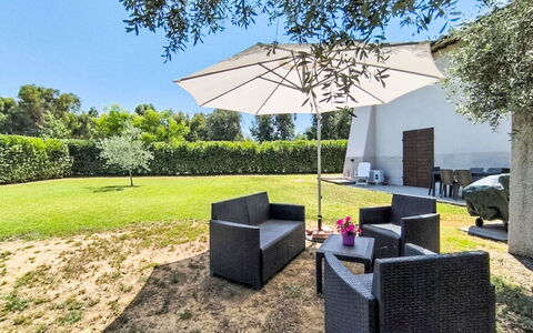 Scarlino 35: Furniture, Outdoor Furniture, Garden, Chair, Shade, Lawn, Backyard, Landscaping, Umbrella, Yard