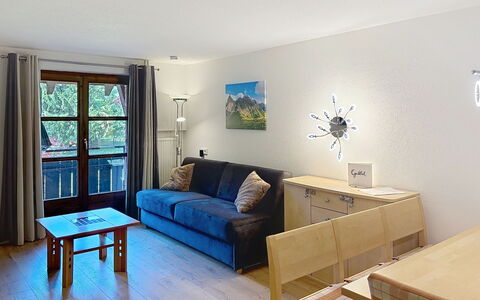 Mellau Appartments: Furniture, Interior Design, Flooring, Room, Couch, Floor, Ceiling, Living Room, Apartment, Chair
