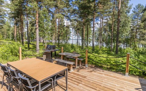 Lokki: Wood, Deck, Hardwood, Forest, Wood Flooring, Plank, Larch, Eco Hotel, Woodland, Outdoor Furniture
