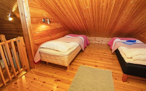 Tiira: Wood, Interior Design, Floor, Flooring, Ceiling, Bedroom, Wood Flooring, Bed, Furniture, Room