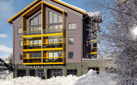 Levin Kunkku B2: Apartment, Freezing, Winter, Snow, Hotel, Siding