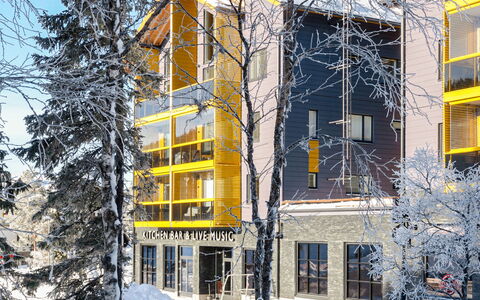 Levin Kunkku B2: Winter, Snow, Apartment, Freezing, Night, Ice