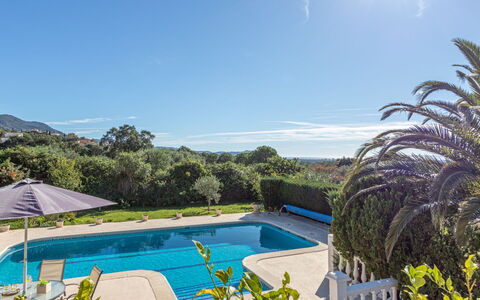 Mestral: Blue, Swimming Pool, Resort, Garden, Shade, Eco Hotel, Landscaping, Tropics, Outdoor Furniture, Umbrella