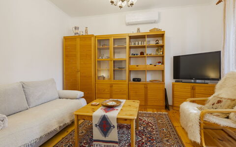 Stefano: Furniture, Interior Design, Wall, Flooring, Wood, Floor, Room, Couch, Apartment, Living Room