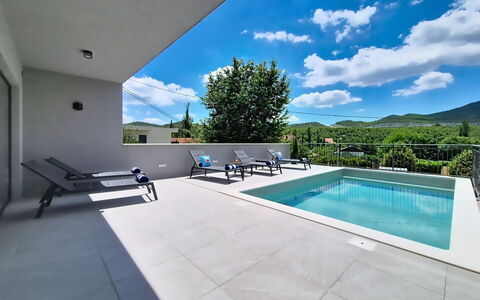 Sunce: Swimming Pool, Composite Material, Resort, Outdoor Furniture, Concrete, Shade, Eco Hotel, Design, Tile, Landscaping