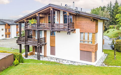 Casa la Streila: Facade, Residential Area, House, Home, Architecture, Cottage, Balcony, Door, Siding, Apartment