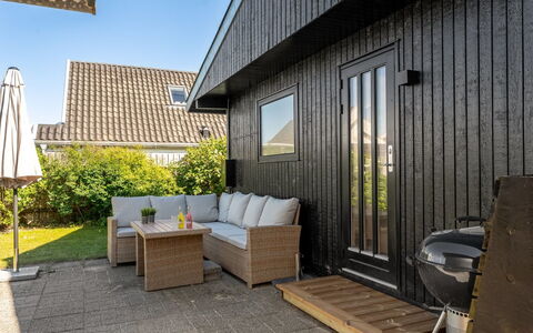 Ensio - 750M from the Sea: Wood, Furniture, Chair, Sea, Apartment, Balcony, Ocean, Shade, Outdoor Furniture, Wood Stain