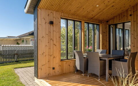 Ensio - 750M from the Sea: Wood, Furniture, Chair, Sea, Apartment, Balcony, Ocean, Shade, Outdoor Furniture, Wood Stain