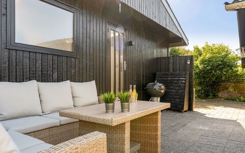 Ensio - 750M from the Sea: Wood, Furniture, Chair, Sea, Apartment, Balcony, Ocean, Shade, Outdoor Furniture, Wood Stain