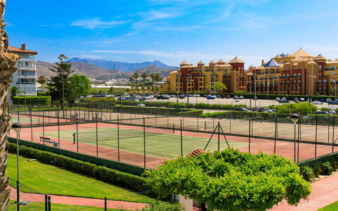 Laguna Beach Padel: Wood, Furniture, Chair, Sea, Apartment, Balcony, Ocean, Shade, Outdoor Furniture, Wood Stain